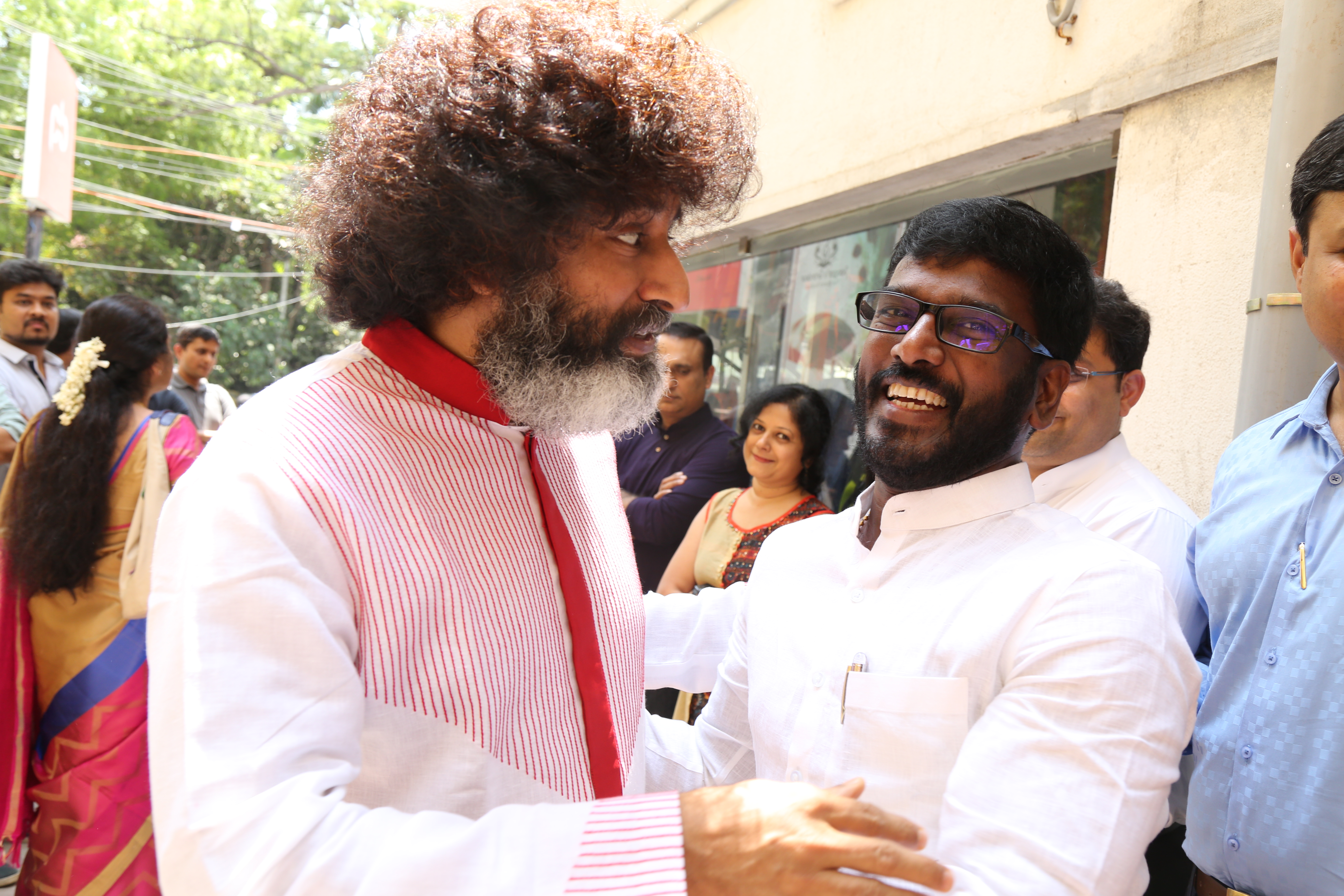 Mr.Kathiaravan Venu with Mahatria