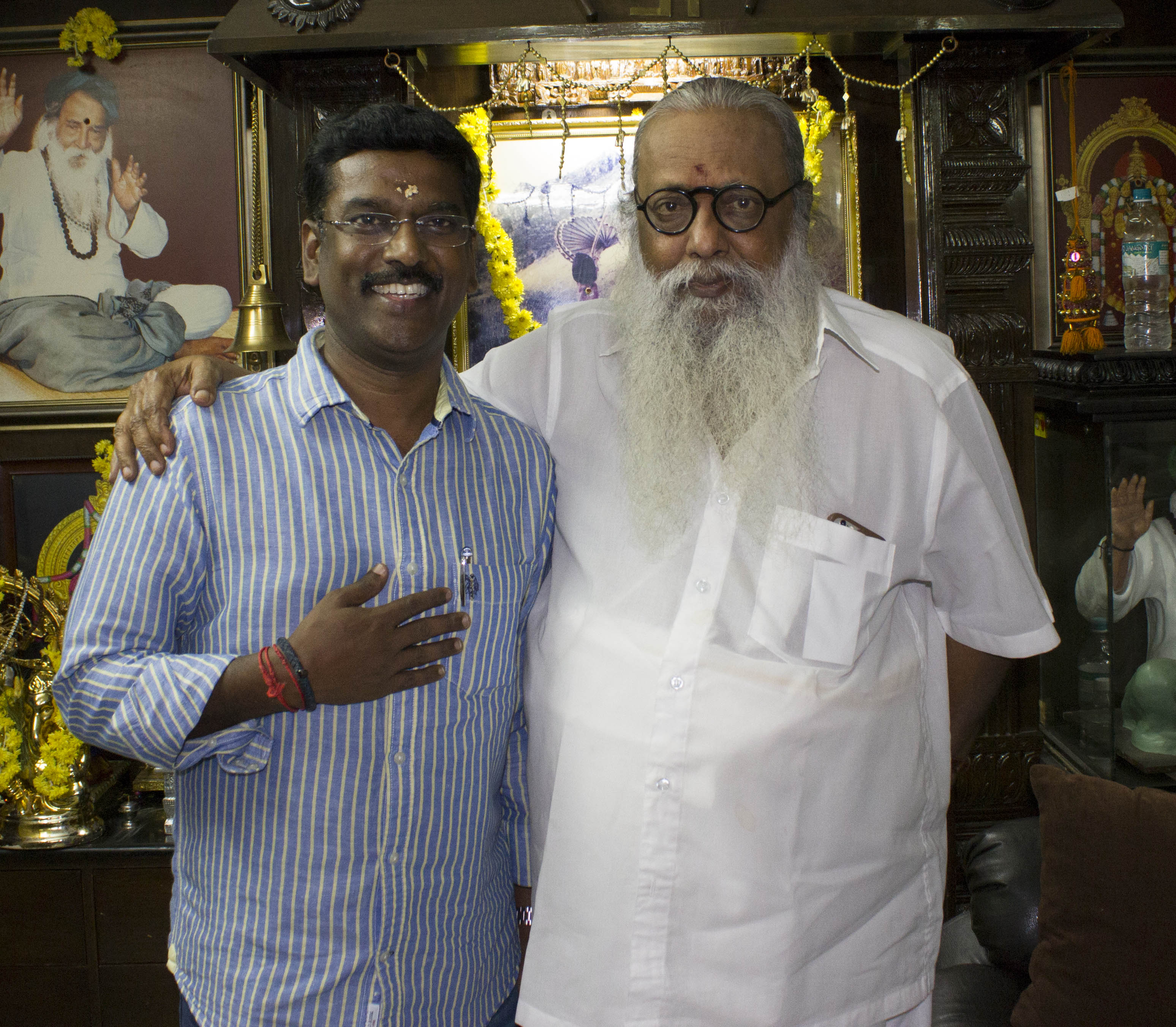 Mr.Kathiravan With Ezhuthu Chithar Mr. Balakumaran